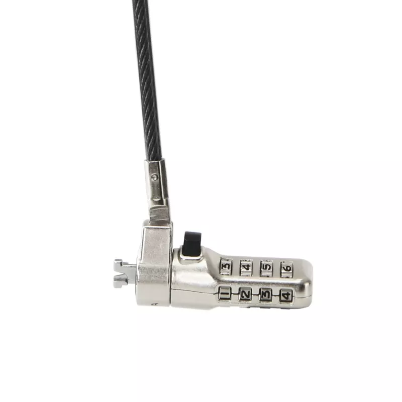 Cavo di sicurezza DICOTA D31933 antracite 2m lucchetto a combinazione