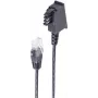 Cavo telefonico shiverpeaks BS12-09015 0,5 m nero