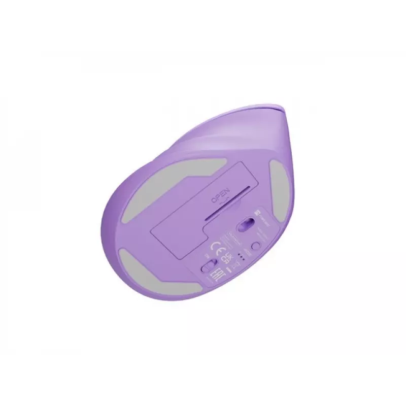 NATEC Crake 2 mouse universale destrimani RF Wireless + Bluetooth ottico 2400 DPI