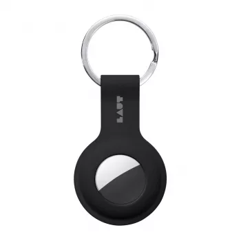 LAUT Huex Tag - custodia protettiva AirTag (nero)
