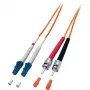 Equip Cavo InfiniBand/fibra ottica LC/ST 50/125μm 10m arancione