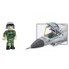 Kit di costruzione Cobi F-16AM Fighting Falcon, 495 pezzi, modello in scala