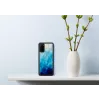 Custodia protettiva iKins per Samsung Galaxy S20 — blue lake finitura nera