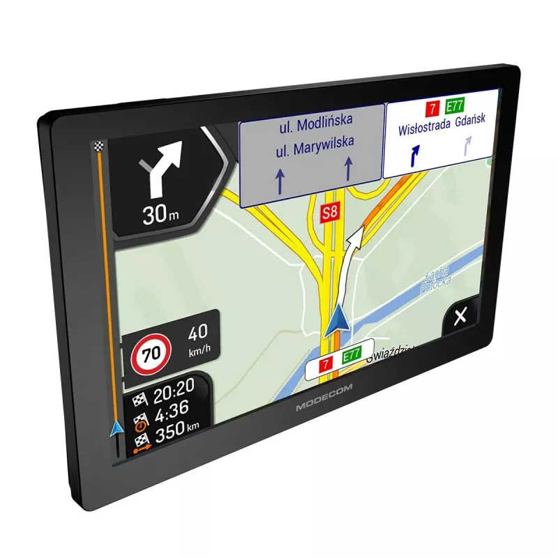 Modecom FreeWAY CX 7.4 navigatore per auto con iGO Navigation Truck Europe, aggiornamento annuale