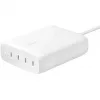 Belkin BoostCharge Pro caricabatterie da parete GaN USB-C a 4 porte da 200 W, bianco (WCH015VFWH)