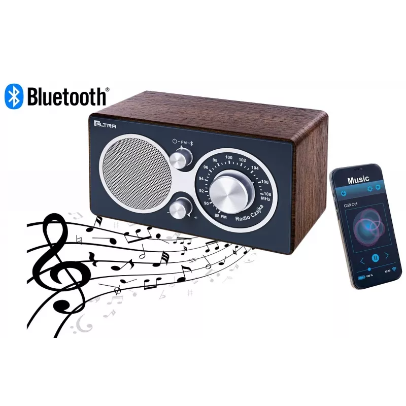 Radio Eltra CZAJKA Modello Bluetooth — radio portatile con connettività Bluetooth