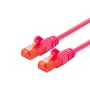LOGON TCU66U100M cavo patch di rete Cat6 U/UTP, 10 m, magenta