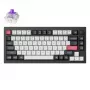 Tastiera meccanica Keychron Q1 HE RGB hot-swappable wireless carbon nero