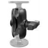 Braccio di collegamento corto RAM Mounts - sfera C (1.5), circa 90 mm (RAM-201U-B)