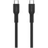 CANYON cavo OnWire 60CL C-C 60W COLOR intrecciato 1m nero