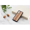 Custodia per cellulare Man and Wood Galaxy S20 Cappuccino nero — custodia protettiva per Samsung Galaxy S20