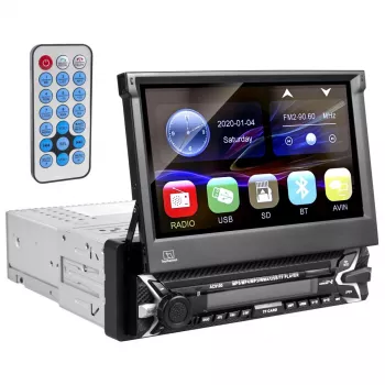 Audiocore AC9100 autoradio digitale nero, rosso