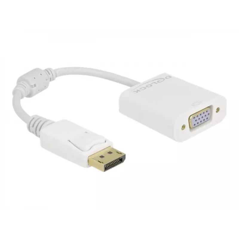 Adattatore DisplayPort 1.2 connettore maschio su VGA connettore femmina DeLOCK 61007