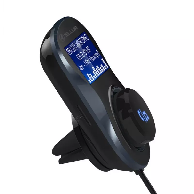 Tellur FMT-B4 trasmettitore FM Bluetooth, microSD, nero