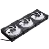 Phanteks D30 PH-F120D30_DRGB_PWM_BK01_3P ventole per case 120 mm PWM D-RGB, Regular Airflow, 3 pz., nere