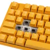 Tastiera Ducky One 3, gaming, USB, QWERTY, inglese, gialla