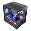 Mars Gaming MC-VIEW2 Mini Tower nero