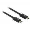 Cavo Thunderbolt DeLOCK 84845 1 m 20 Gbit/s nero