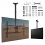 Supporto TV da soffitto MACLEAN MC-112B, portata max. 60 kg, inclinabile e orientabile