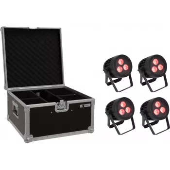 Set proiettori LED PAR EUROLITE 20000845 — 4×9W, grado di protezione IP