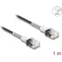 Cavo di rete DeLOCK RJ45 Cat.6A UTP sottile 1 m nero