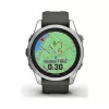 Garmin fēnix 7S Pro 3,05 cm (1,2 inch) MIP 42 mm digitale 240 x 240 pixel touchscreen argento Wi-Fi GPS (satellitare)