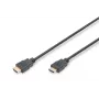 Assmann cavo di collegamento HDMI High Speed, Type-A M/M, 5,0 m, con Ethernet, ex HDMI 1.4, UL, nero, oro (AK-330114-050-S)