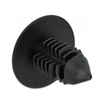 Clip ad albero di Natale DeLOCK 60187 nero nylon 15 mm 14,5 mm 10 pz.