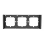 Sonoff M5-3C-80-F cornice tripla per interruttori M5-80, grafite/nero