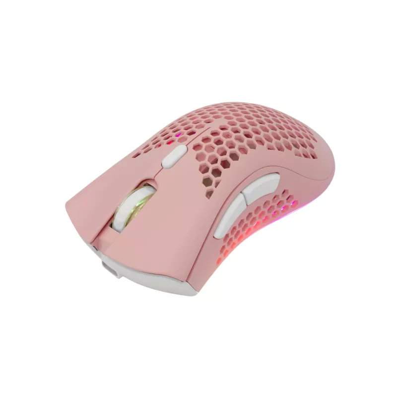 Mouse White Shark WGM-5012 Lionel rosa USB