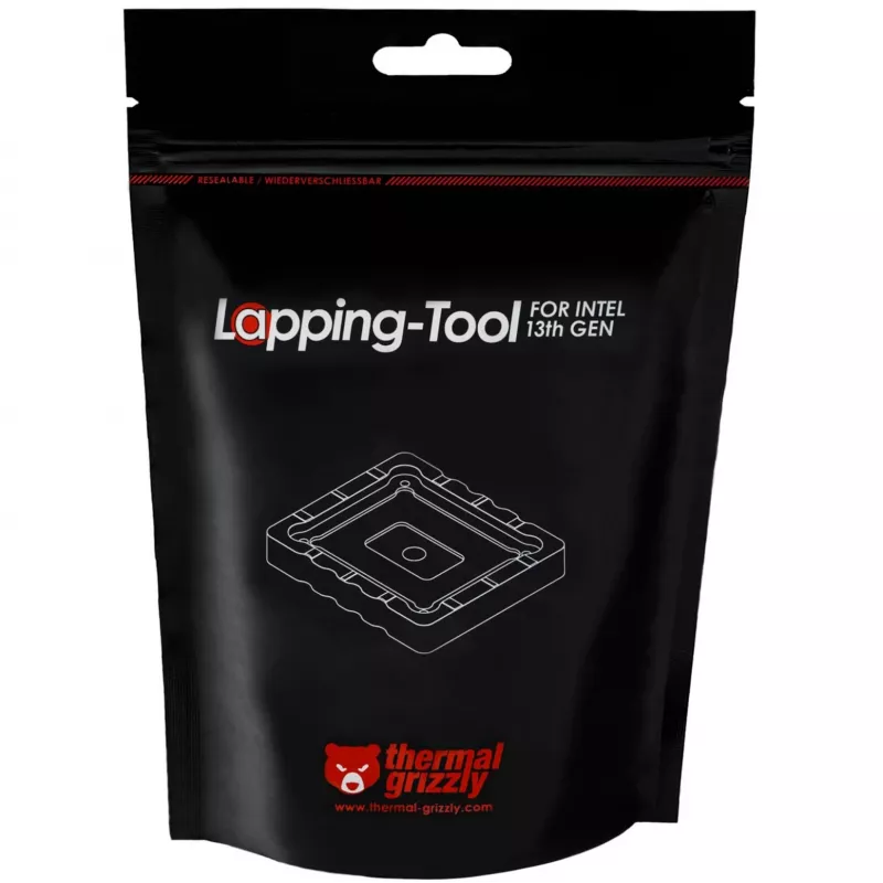Lapping Tool 13th & 14th Gen. Intel CPU, accessorio per levigatura/lucidatura (trasparente)