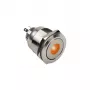 DimasTech Pulsante a pressione antimanomissione 25 mm Silverline Dot RGB PD216