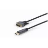Adattatore cavo video Gembird CC-DPM-DVIM-4K-6 – DisplayPort a DVI, 1,8 m, 4K, nero