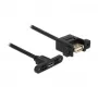 Cavo USB DeLOCK 1 m USB2.0 Micro-B/USB2.0-A
