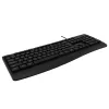 Tastiera USB con filo SBOX K-103 US nera — layout US, connessione USB