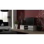 Cama supporto TV SOHO 140 rovere Sonoma/bianco lucido