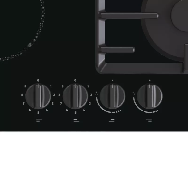 Gorenje GCE691BSC nero da incasso 60 cm combinato 4 zona/e di cottura