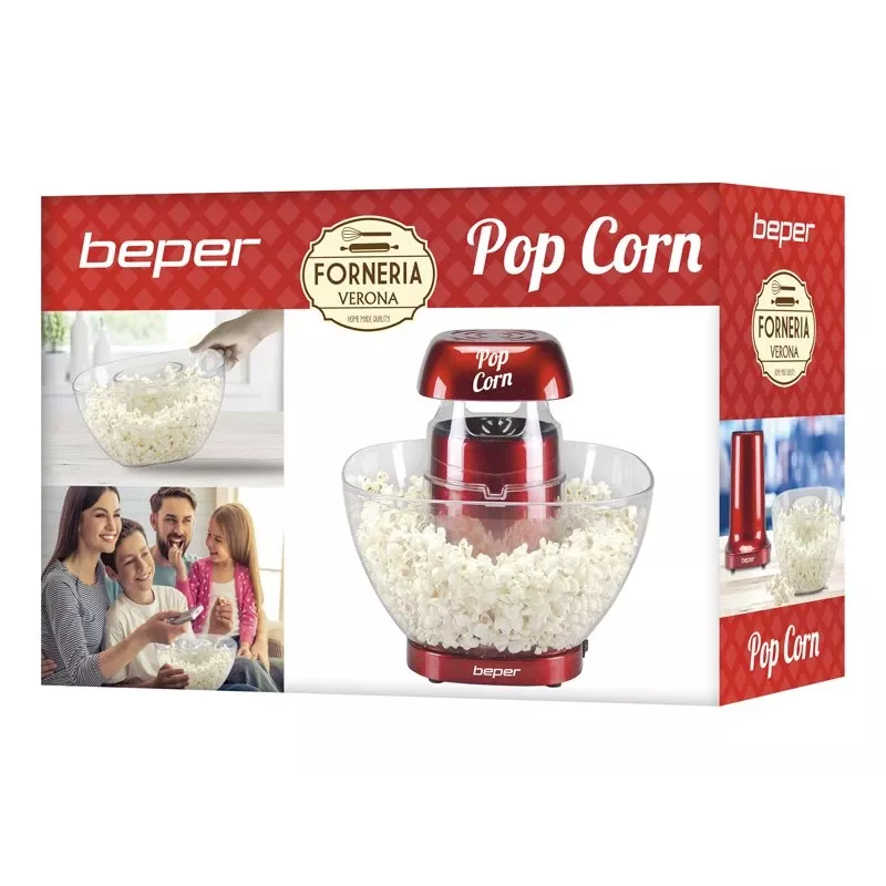 Macchina per popcorn Beper P101CUD052 Party Line