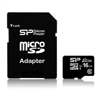 Scheda di memoria Silicon Power Elite 16 GB MicroSDHC Class 10 UHS-I