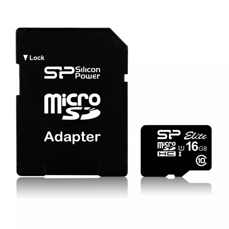 Scheda di memoria Silicon Power Elite 16 GB MicroSDHC Class 10 UHS-I