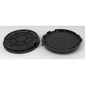 Filtro a carbone attivo CATA 02859489 per cappe aspiranti CATA compatibili, ricambio a carbone attivo
