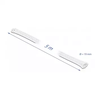 Guaina per cavi DeLOCK 20695 bianco