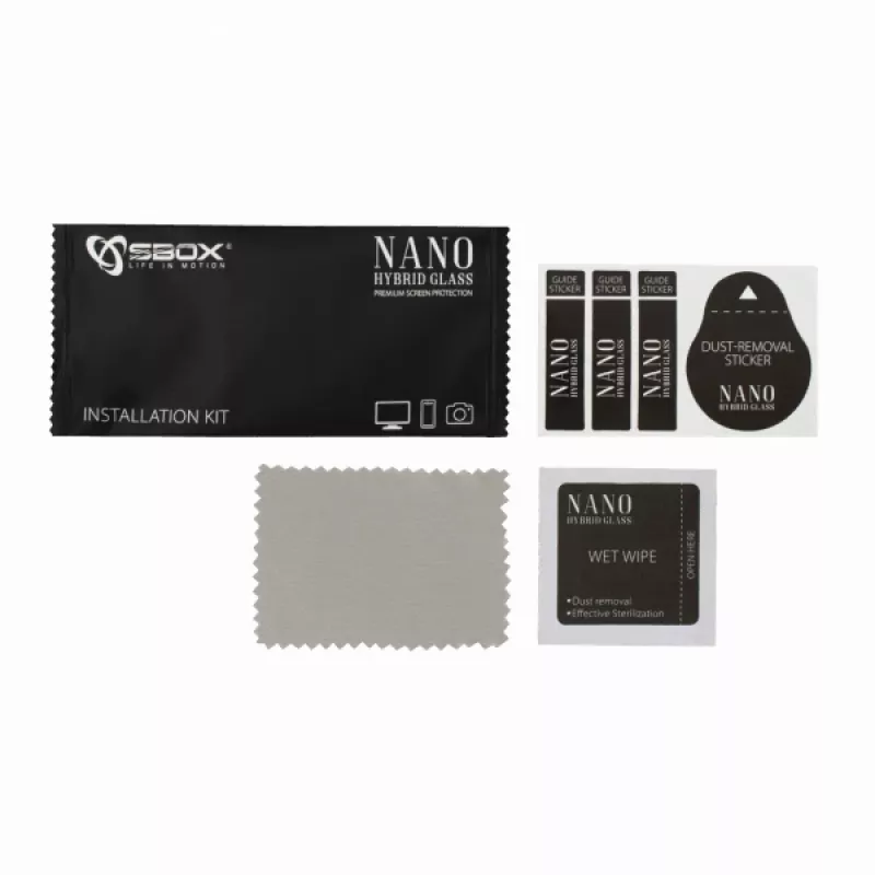 Pellicola protettiva Sbox Nano Hybrid Glass 9H per Samsung Gear S3 Frontier