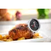 Termometro alimentare analogico GEFU MESSIMO 10–120 °C, acciaio inox, nero