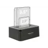 Delock docking station USB 3.0 dual per 2x SATA HDD / SSD con funzione di clonazione