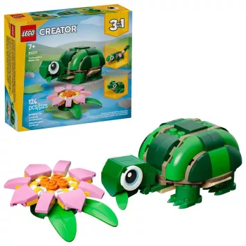 LEGO CREATOR 3 IN 1 31377 Tartaruga con ninfea