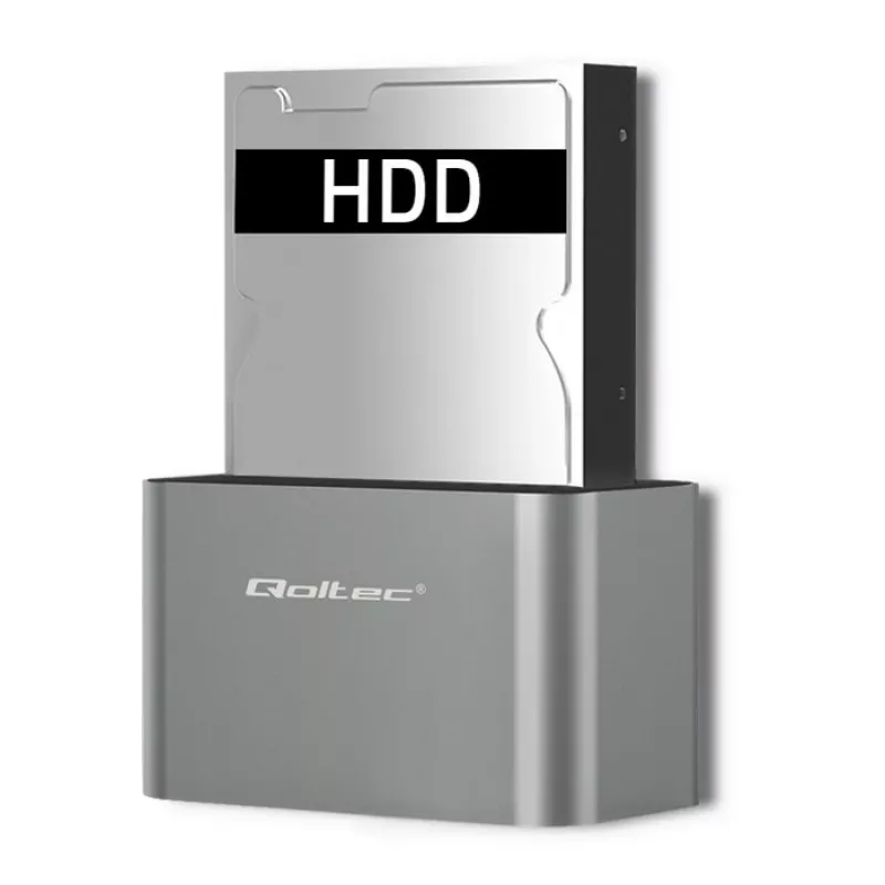 Docking station Qoltec 5315 HDD/SSD | 2.5/3.5 SATA | USB 3.0