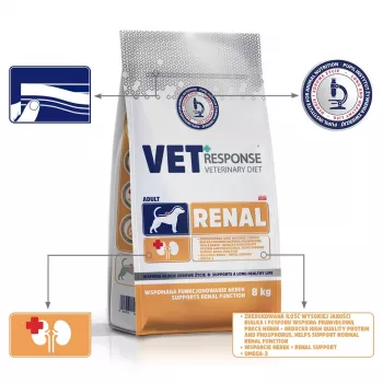 VET RESPONSE Renal - crocchette per cani - 8 kg