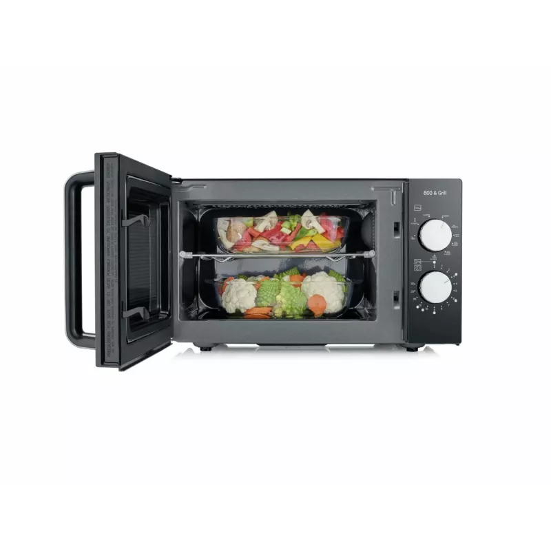Microonde con grill Severin MW 7762, 800 W, 20 L
