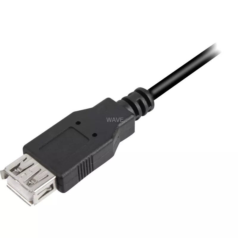 Cavo USB Sharkoon 2 m USB A nero